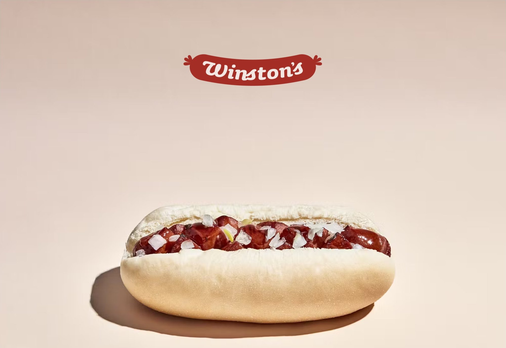 Winston's hot dog poster